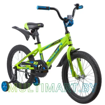 Детский велосипед Novatrack Lumen 185ALUMEN.GN9 (зеленый/черный, 2019) картинка 2